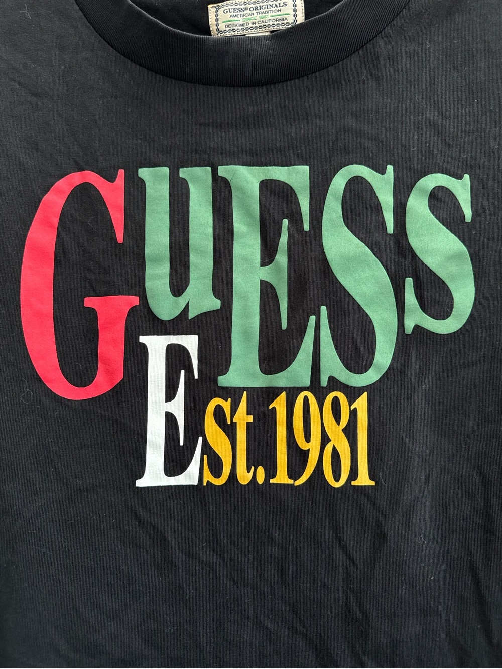 Vintage Guess T-Shirt EST. 1981
